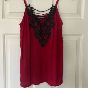 Express detailed tank top